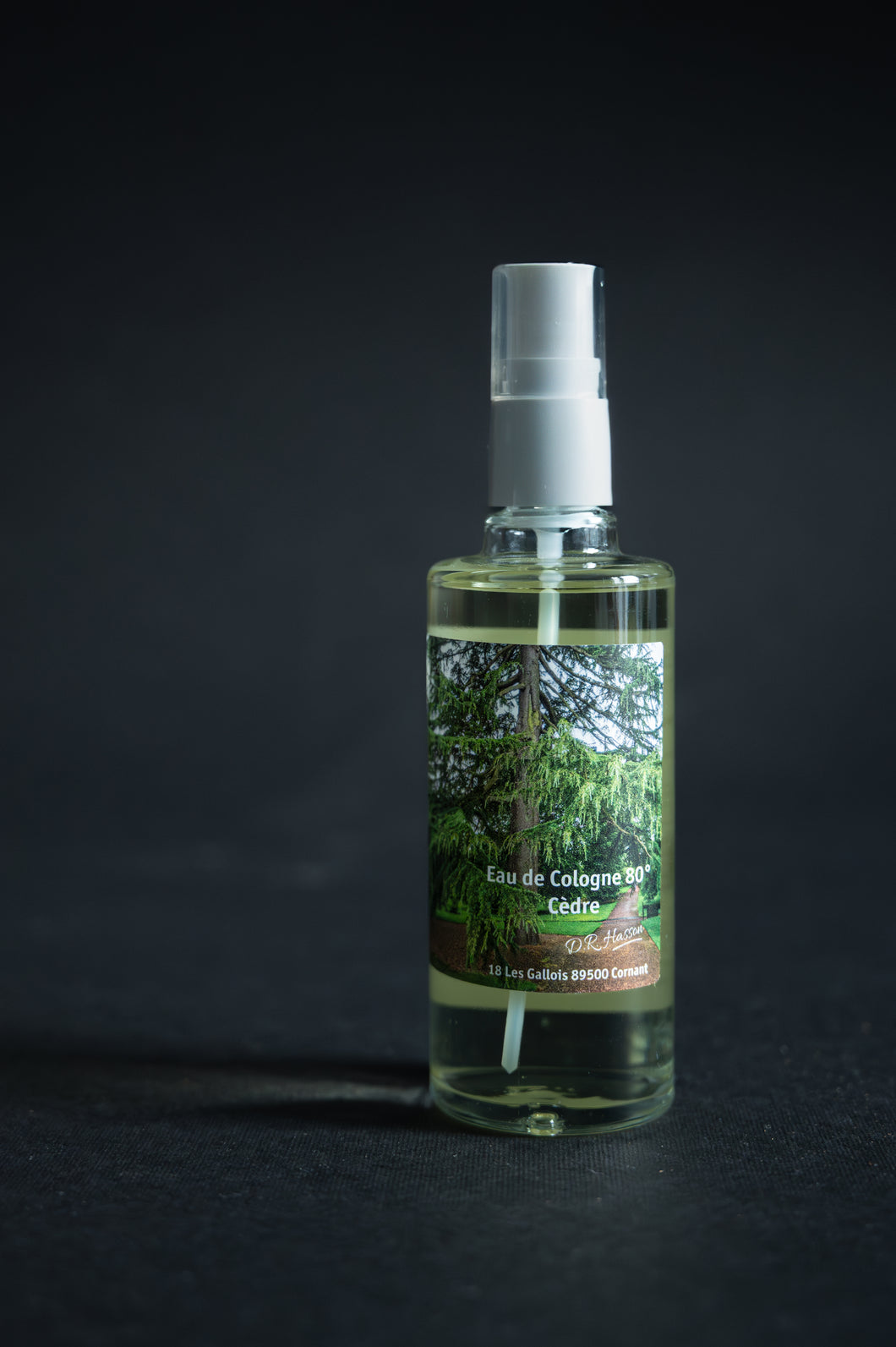 D.R. Hasson - Cèdre - Eau de Cologne 80% 100ml